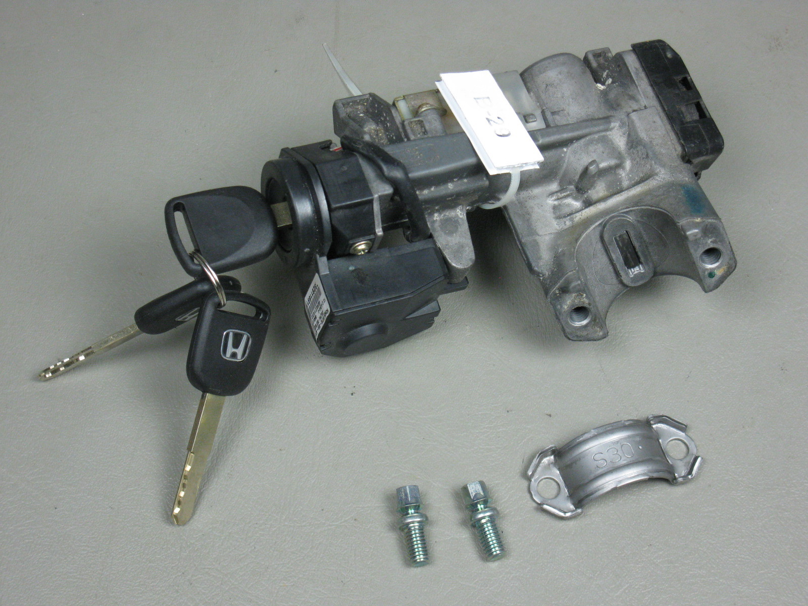 03 04 05 Honda Civic OEM Ignition Switch Cylinder Lock Automatic Trans 3 KEY