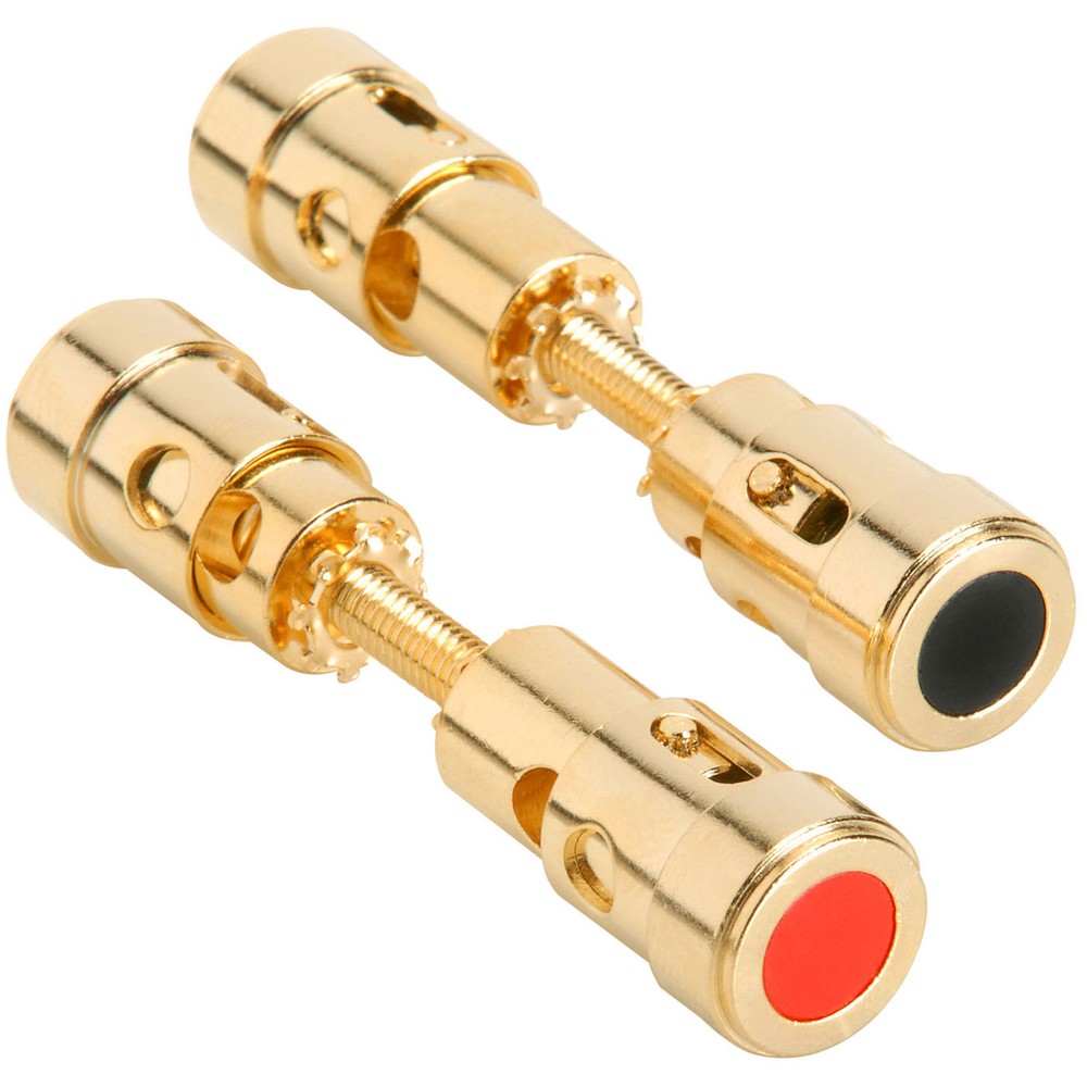 Dual-Ended Gold Terminal Pair