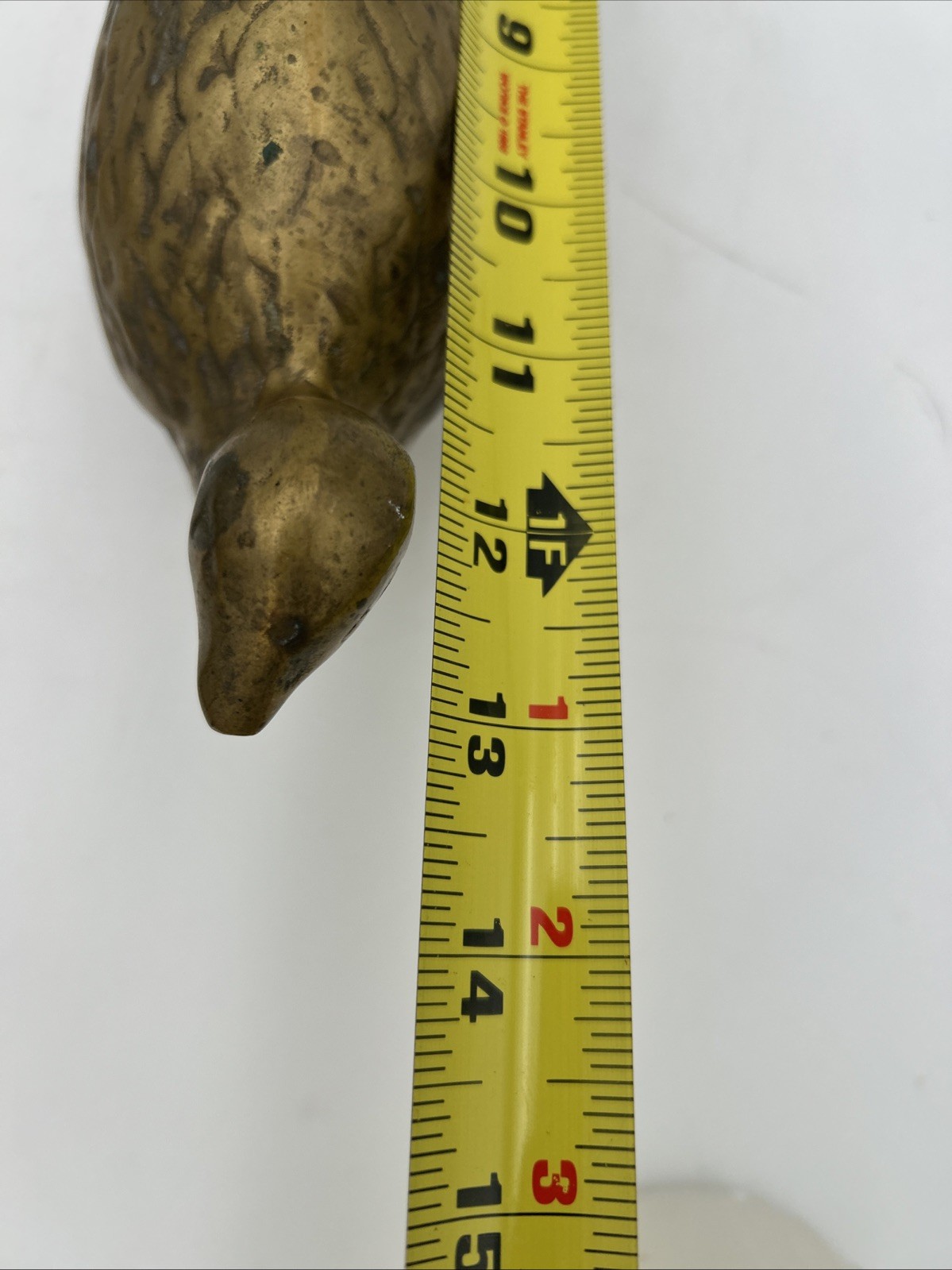 Vintage Pair of SOLID BRASS Pheasant Birds MCM Bird Decor Figurine Old