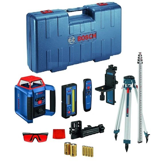 Bosch GRL 2000-40HVK Self-Leveling Horizontal/Vertical Rotary Laser Kit