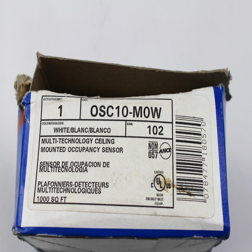LEVITON OSC10-M0W, DECORA, CEILING MOUNT OCCUPANCY SENSOR, WHITE