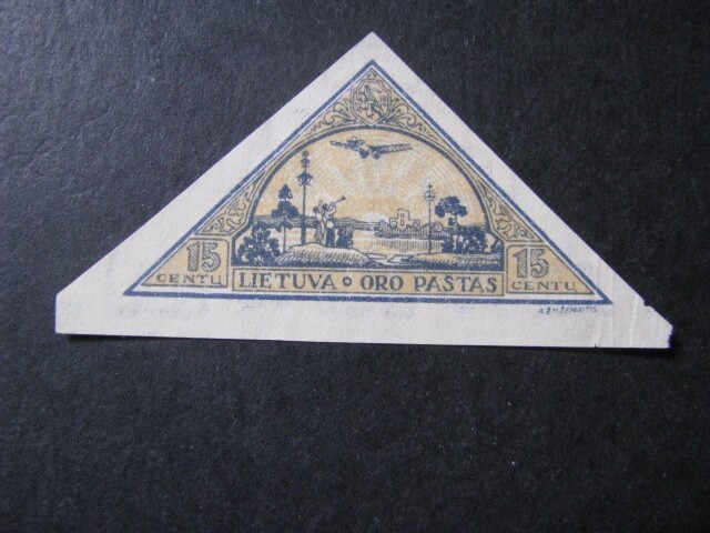 Lithuania Stamp Air Mail Scott # C49