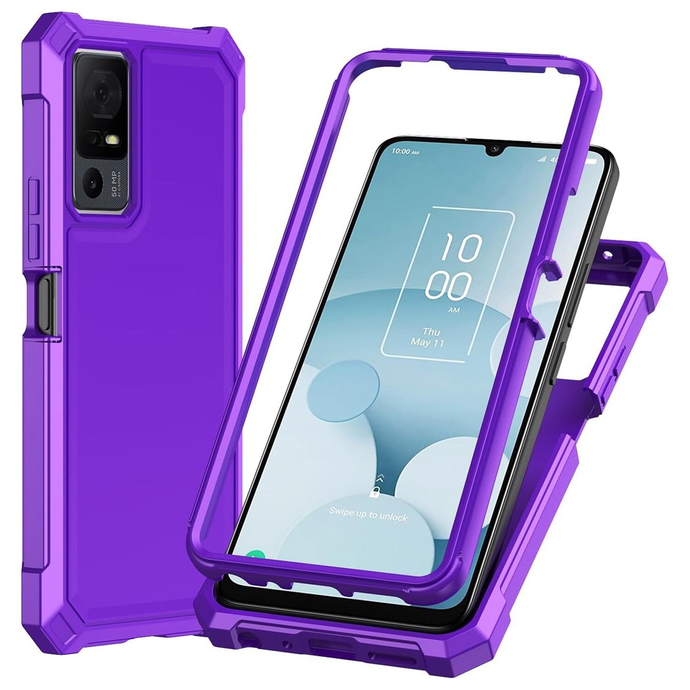 For Lively Jitterbug Smart4 Case 2 Layer Shockproof Corners TPU Bumper Cover