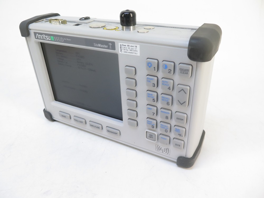 Anritsu S331D Site Master Cable & Antenna Analyzer SiteMaster S331 Option 3