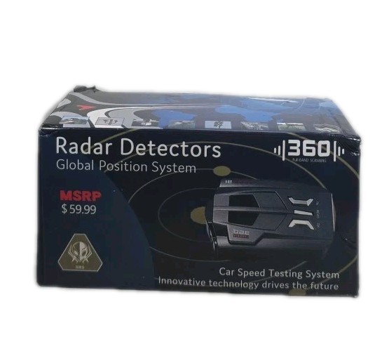 Radar Detector 360 Global Position System GPS/ CAR SPEED TESTING SYSTEM
