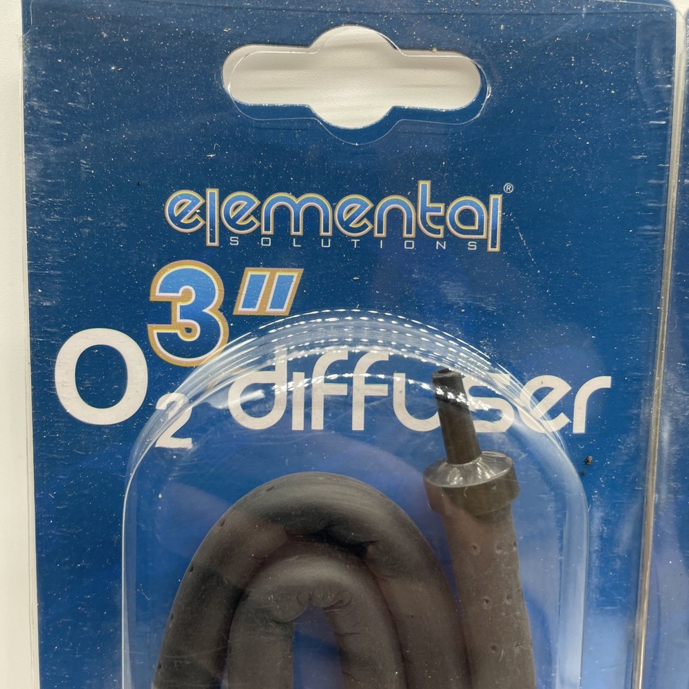 Elemental Solutions 3” O2 Diffuser Hydroponics/Aquarium Bubble Wall 30” (3-Pack)