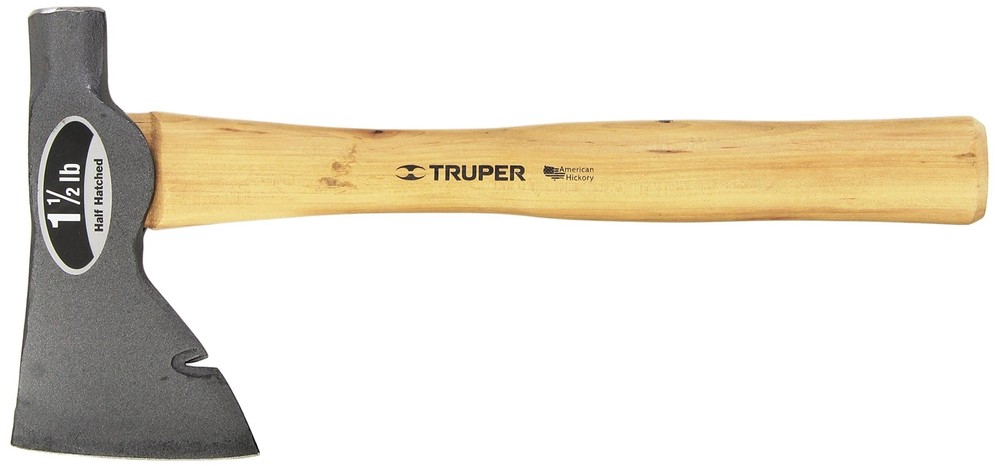30516 11/2pound Half Hatched Axe Hickory Handle 14inch