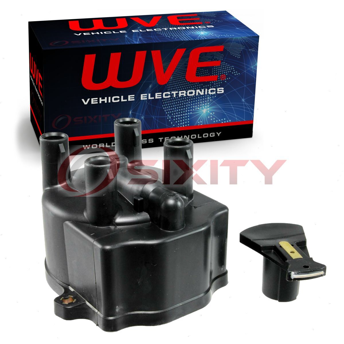 Wells Distributor Cap & Rotor Kit for 1993-1997 Toyota Celica Corolla 1.6L ta