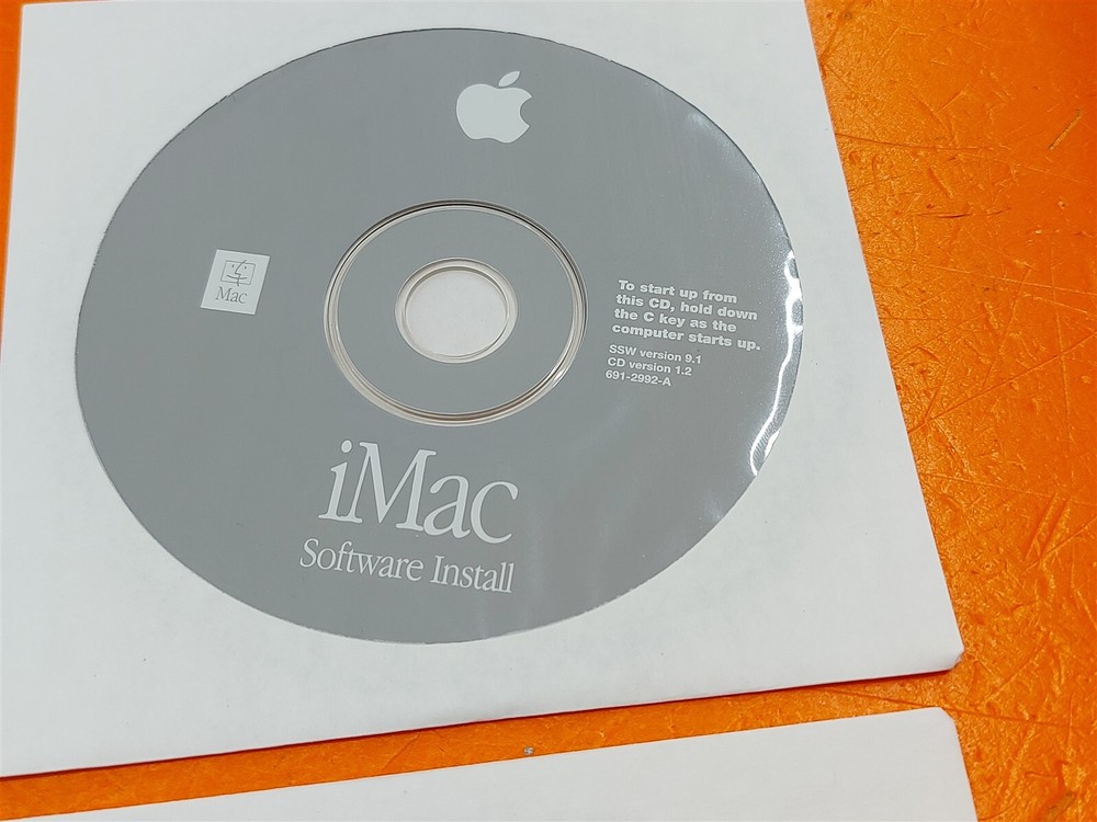⭐️⭐️⭐️⭐️⭐️ 2000 Apple iMac Software Restore/Install/Applications 5 CD Set