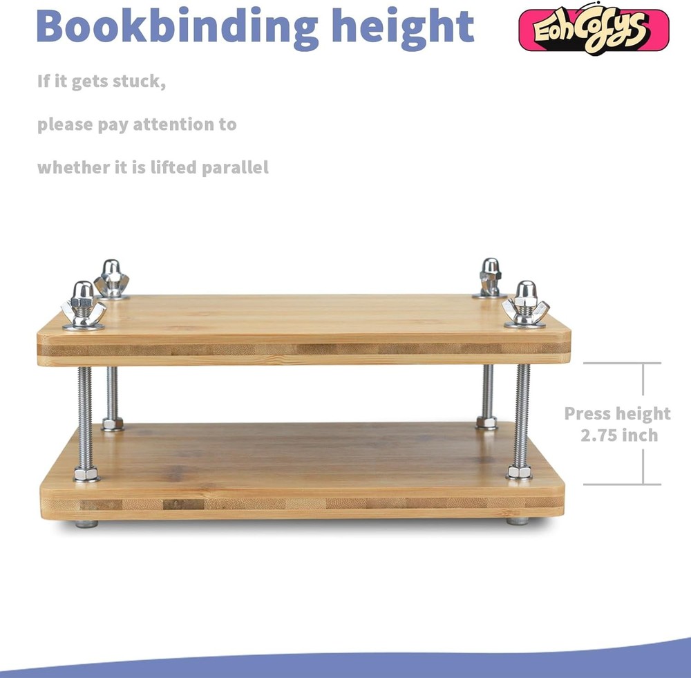 Book Press Binding Kit for Notebooks Lesson Plans Document Organization 21z