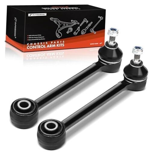 2 x Rear Forward Upper Control Arm, with Ball Joint & Bushing, Compatible