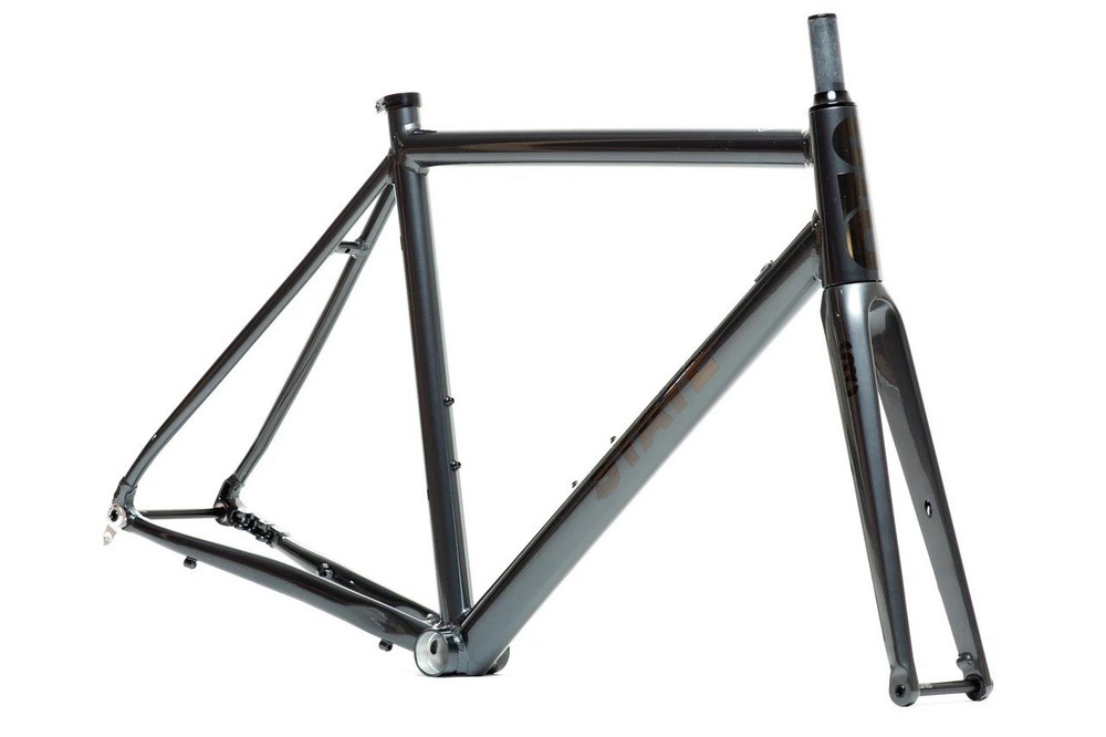 State Undefeated Disc Road Aluminum Frame & Fork Set Graphite/Prism