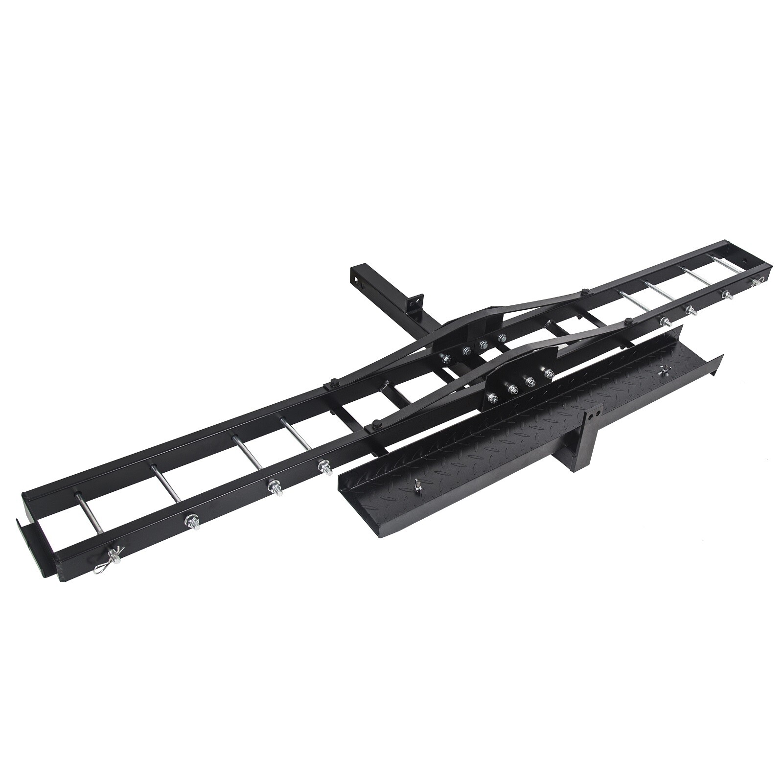 Motorcycle Carrier Hitch Mount Hauler Rack - Steel - Dirt Bike MX Scooter