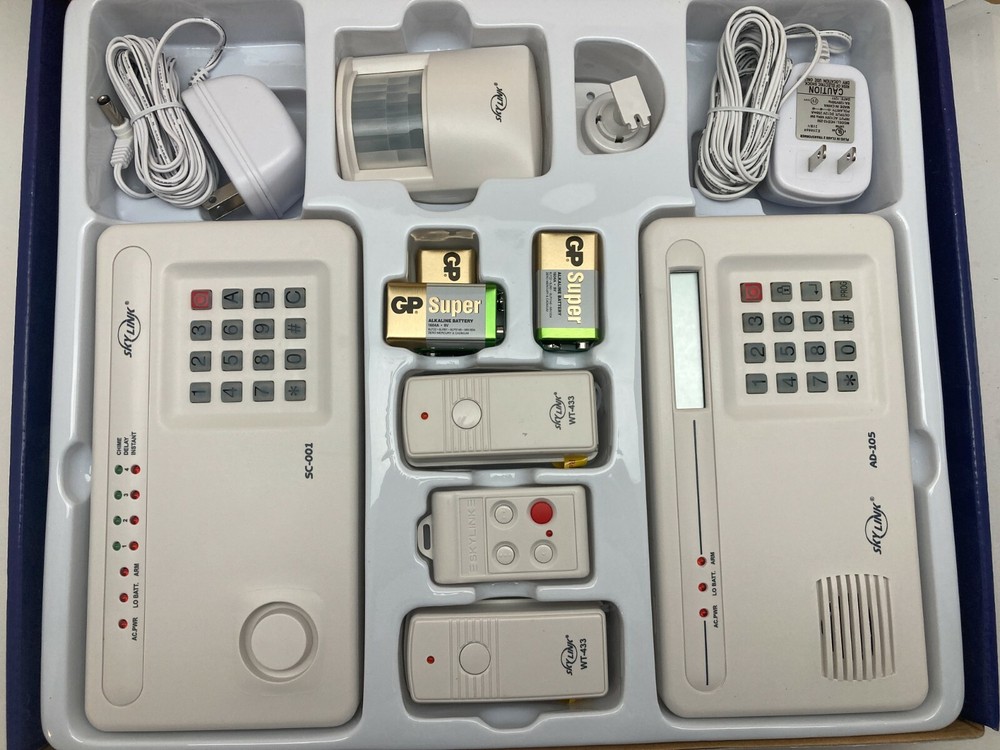 SKYLINK Complete Wireless Alarm System Model SC-1000-W New