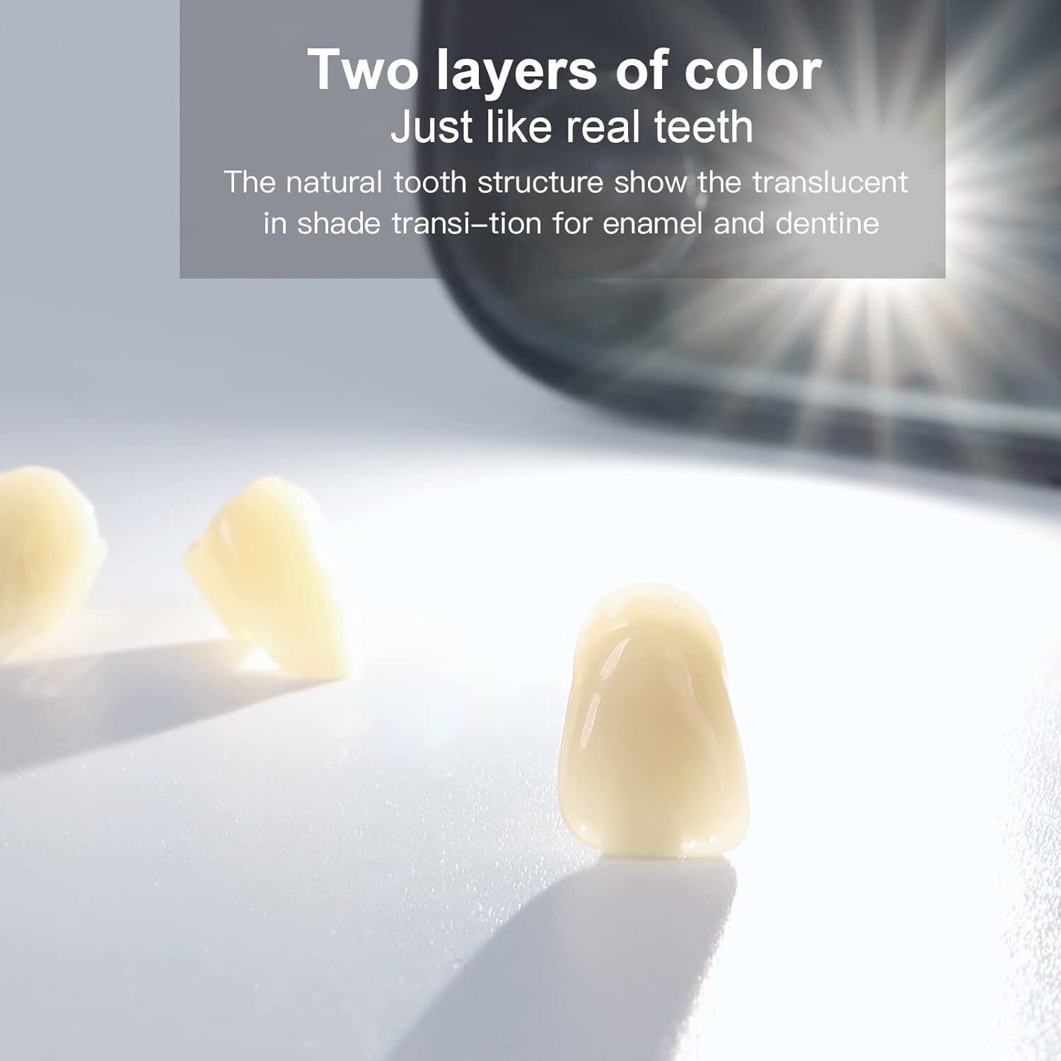 28/112Pcs JMU Dental Acrylic Resin Denture Synthetic False Teeth A1/A2/A3, T6/T8