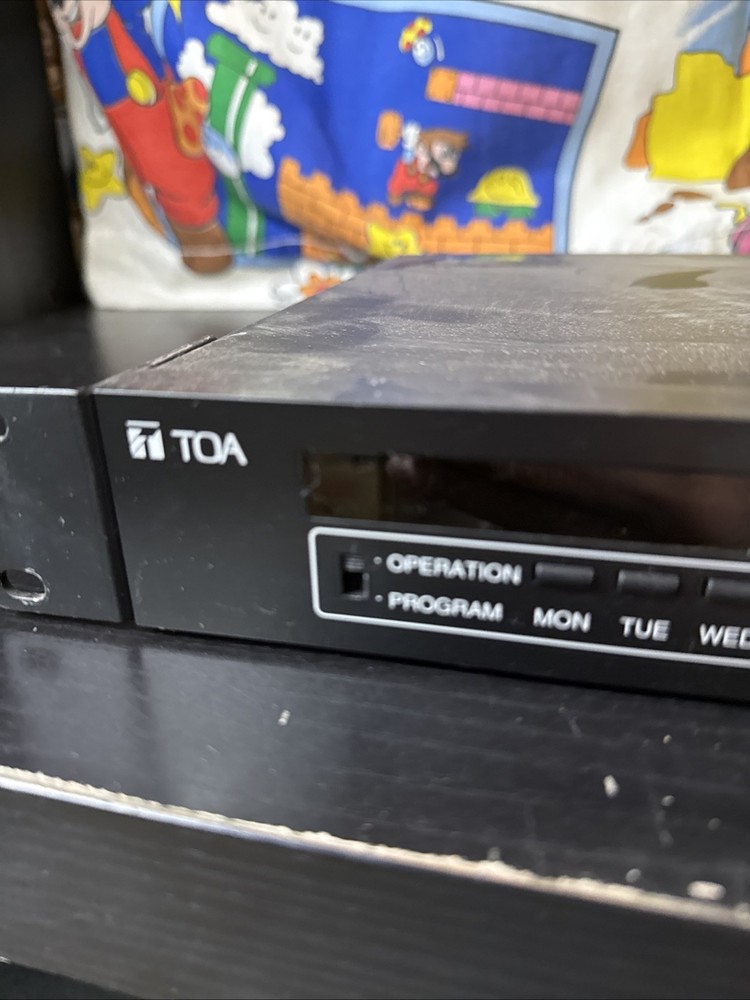 TOA TT-104B Program Timer w/Rack Mount Ears