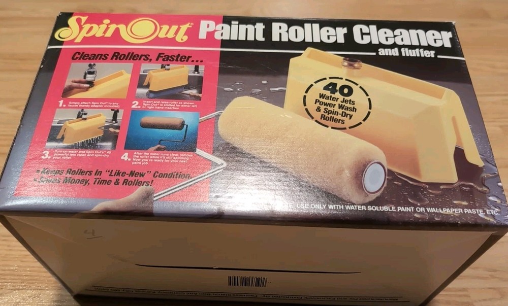 Spinout Paint Roller Cleaner with Adapter