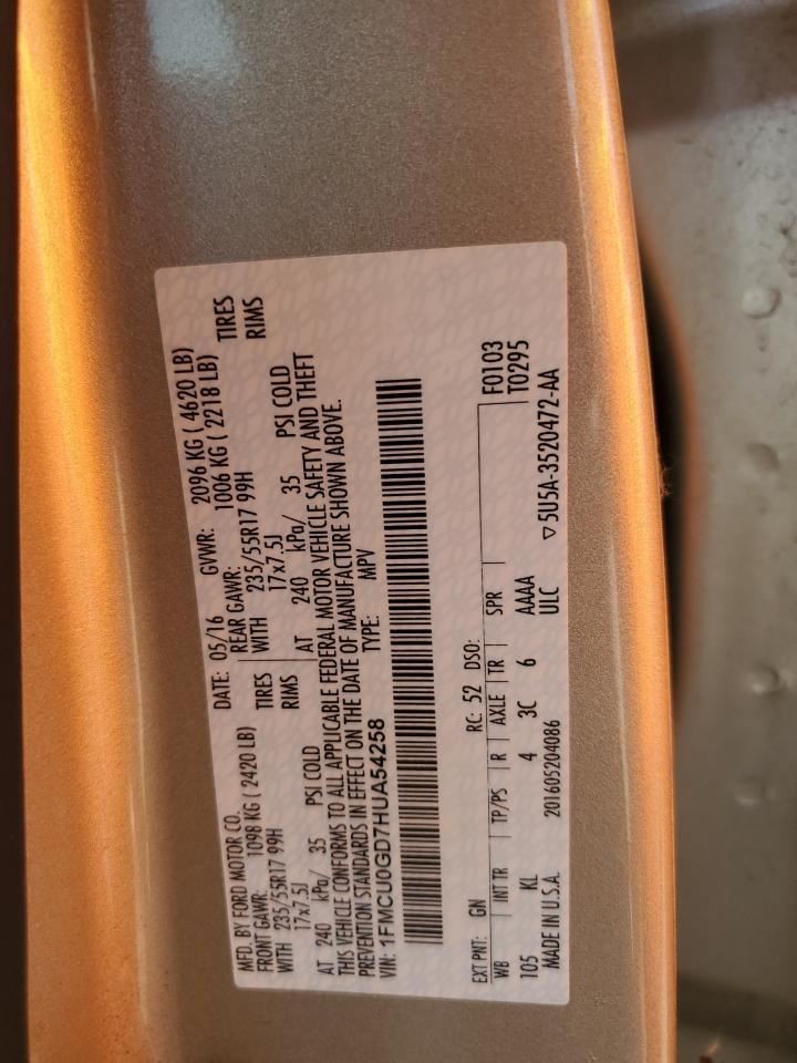 Temperature Control Front Automatic Temperature Control Fits 17 ESCAPE 2458080