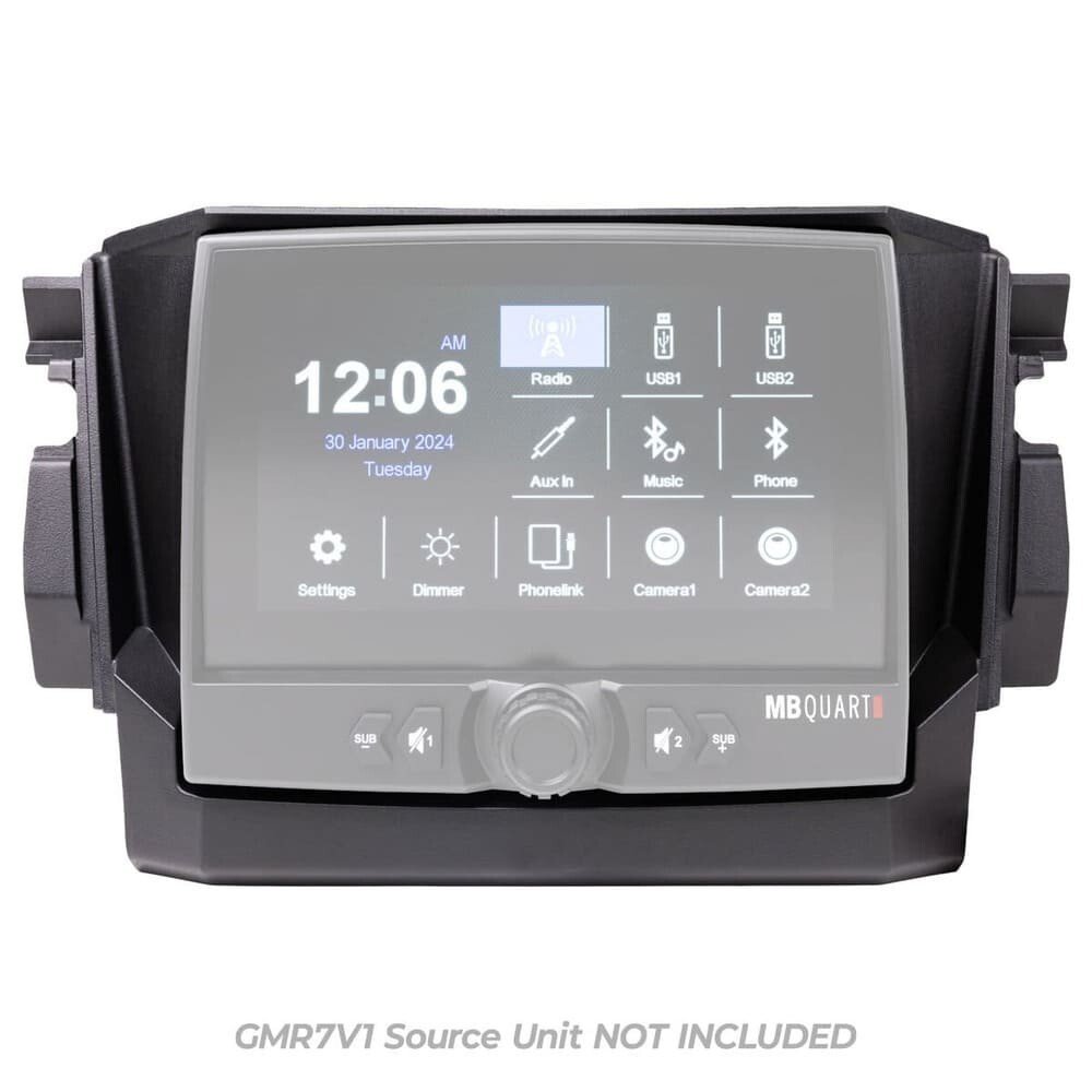 MB Quart Polaris RZR Pro XP Tuned GMR7V1 Source Unit Dash Installation Kit