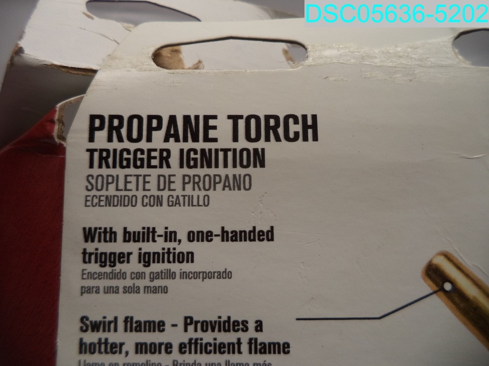 ACE Propane Torch Head Trigger Ignition 26002 082901260028