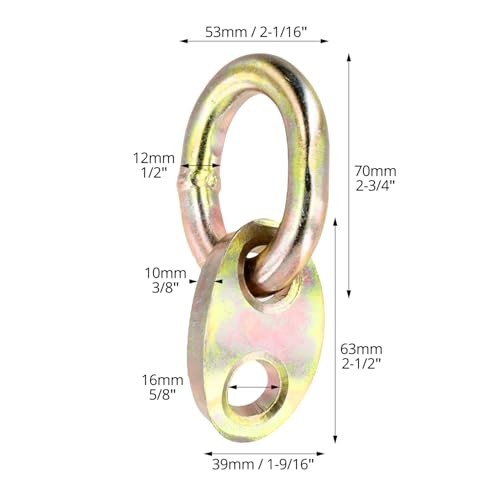 7100 Engine Lifting Brackets, 4 Pack Engine Hoist Leveler, 5,500 lb Capacity