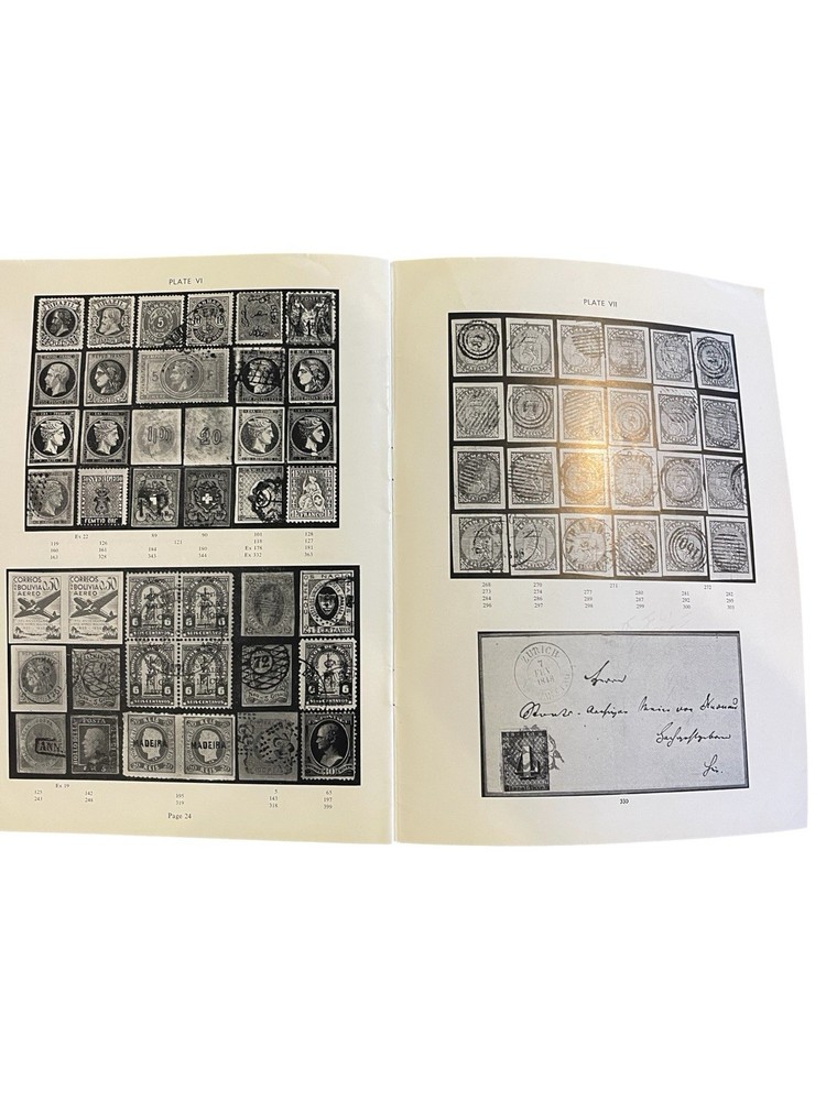 1958 Robson Lowe Foreign Auction Catalogue + Bid Form - Oct 8th Sale