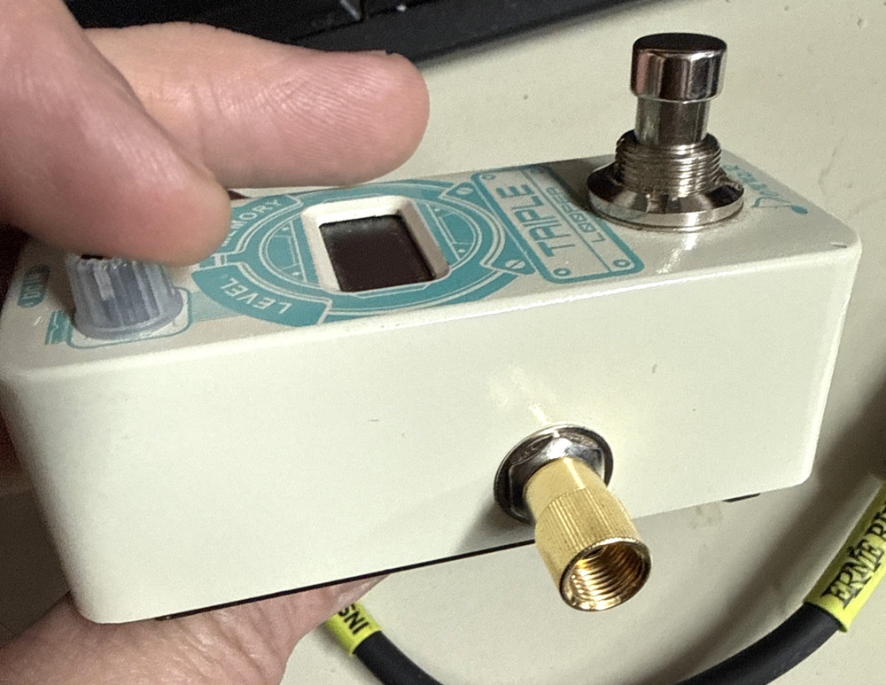 Donner Triple Looper Guitar Loop Effect Pedal 90 mins Looping Time with Screen