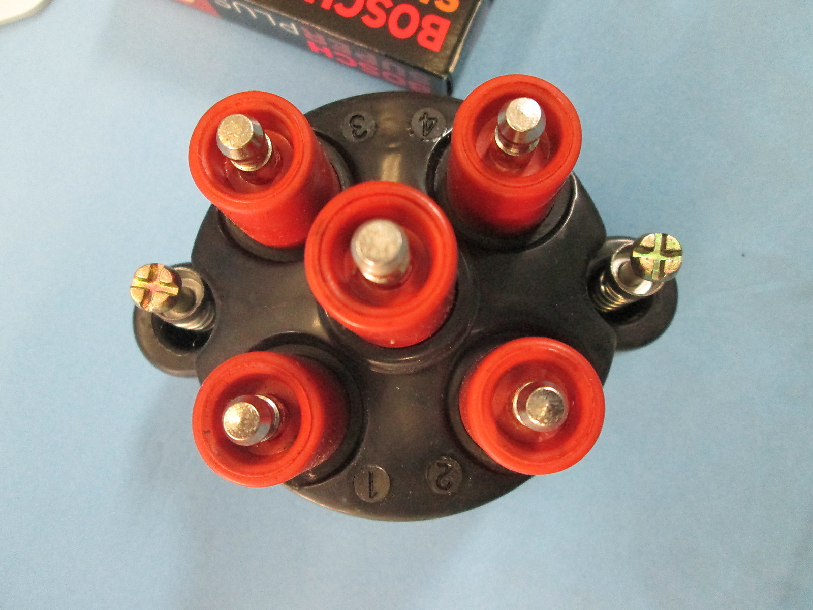 PORSCHE 924S 944 944 TURBO 951 TUNE UP KIT BOSCH CAP W/AFTERMARKET ROTOR