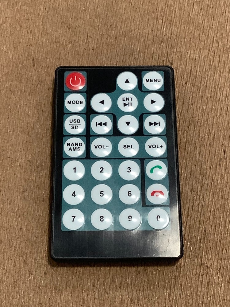 UNKNOWN BRAND AND MODEL  REMOTE CONTROL