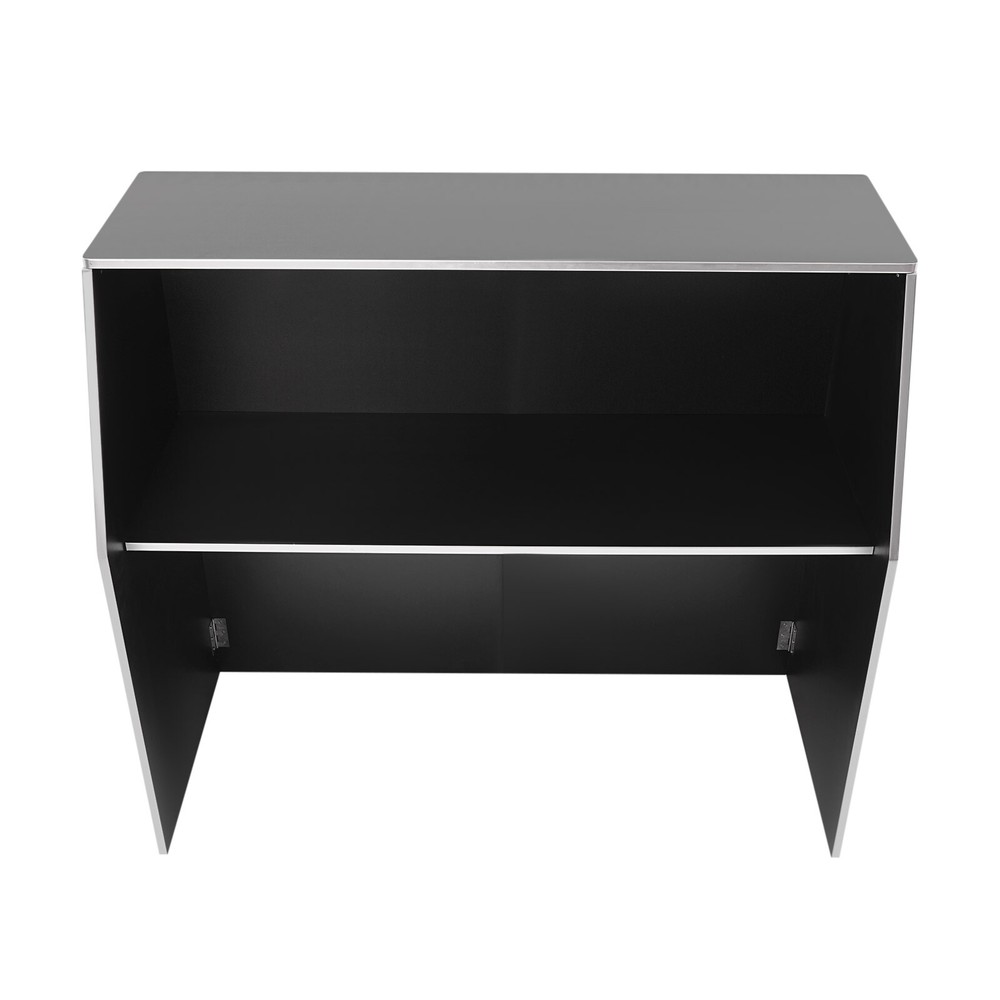 Double Layer Bar Prep Table Set - Mobile Bartender Station for Events