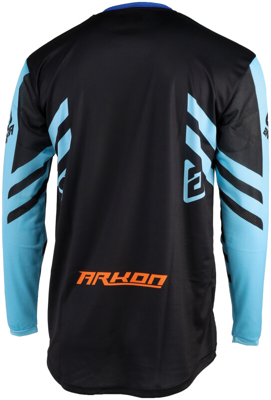 Answer 25 Arkon Nitrus Jersey Blue/Black/Hyper Orange - Medium | P/N 442474