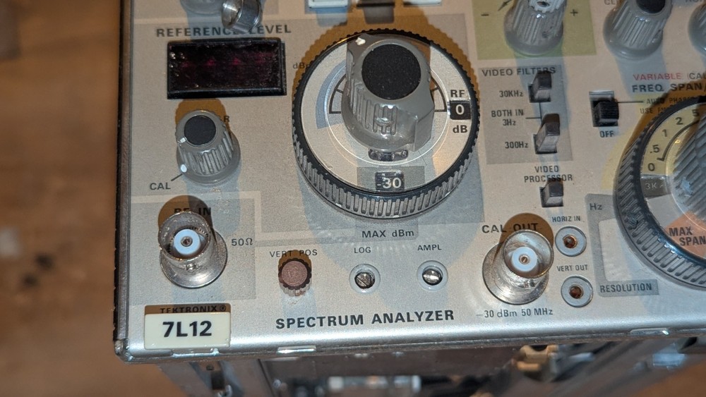 Tektronix 7L12 Spectrum Analyzer Plug-In Guaranteed