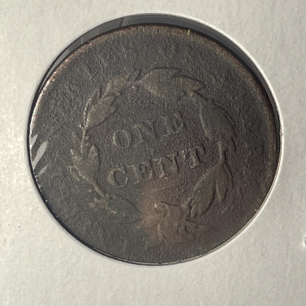 1837 LARGE CENT VF Condition XX097