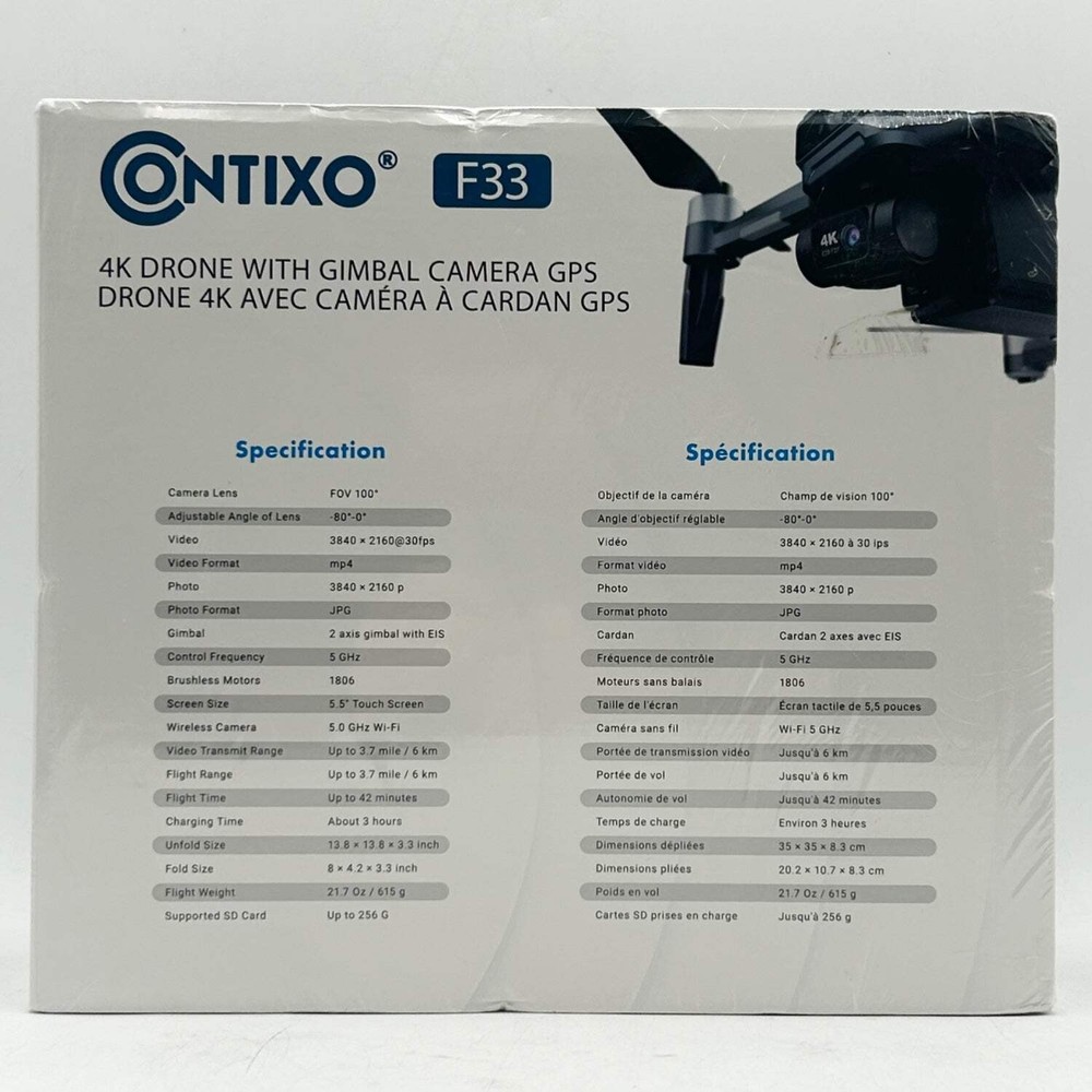 Contixo F33 4K Drone