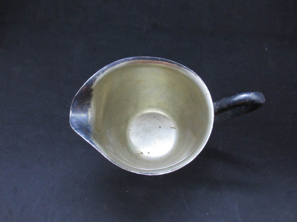 Vintage 3" Silver Creamer - Victor S. Co.