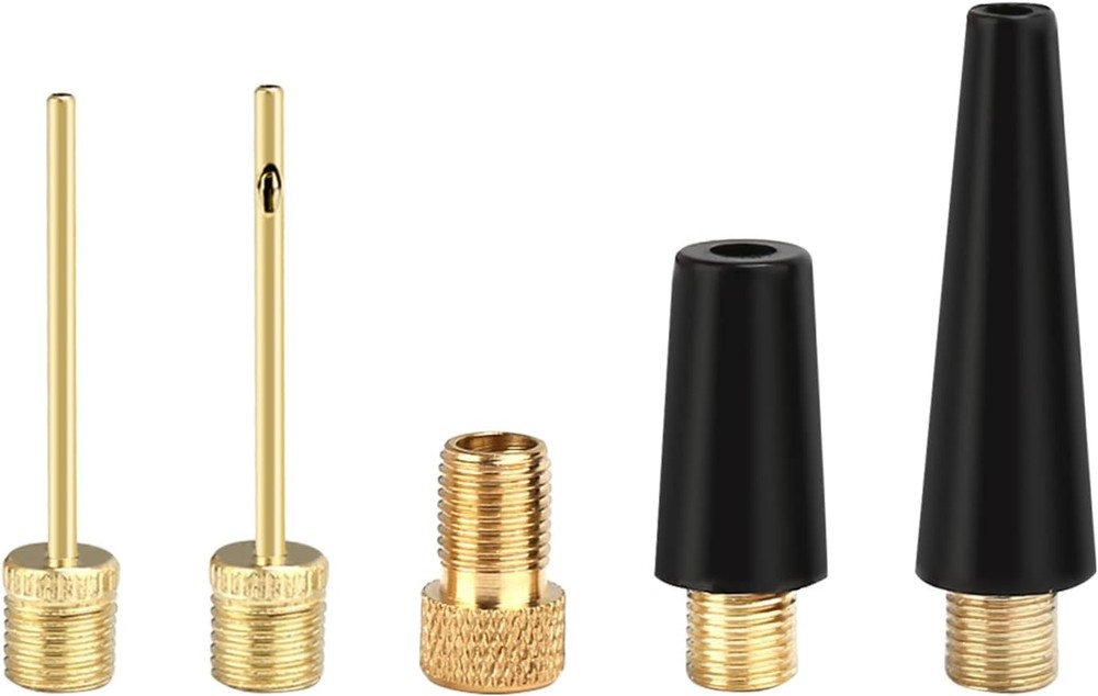 Ball Inflator Needles 5 Pack Air Pump Adapter Kit