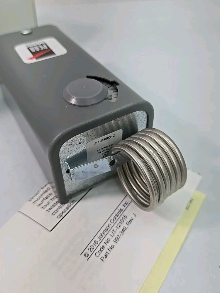 Johnson Controls PENN A19BBC-2C Temp Control w/ Coiled Air Bulb
