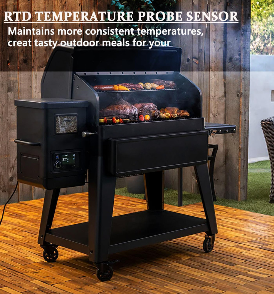 Replacement RTD Temperature Probe Sensor, Compatible with Pit Boss Pellet Grill