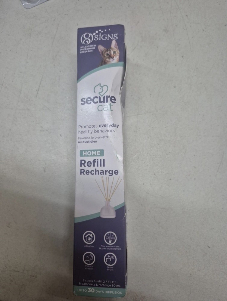 Secure Cat Pheromone Home Stick Diffuser 30-Day Starter Kit, Passive Diffuser