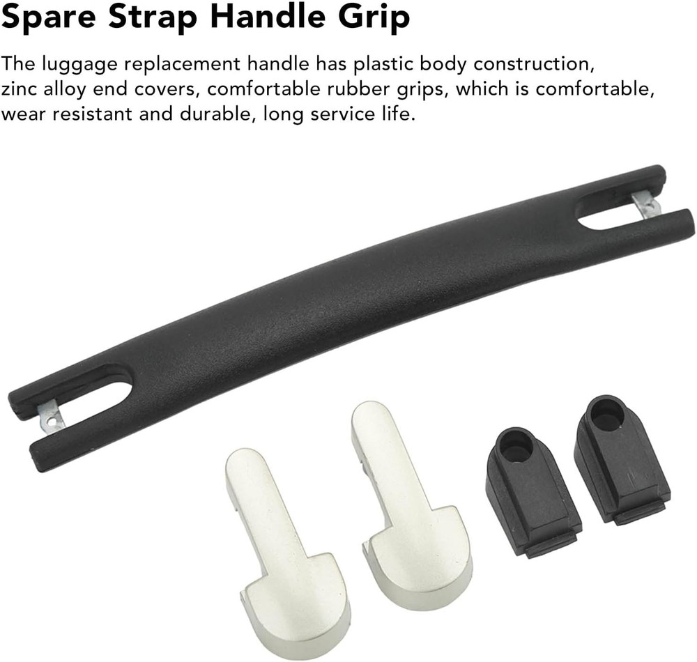 9 Inch Plastic Luggage Handle Replacement, Luggage Case Pull Handle Strap, Suitc