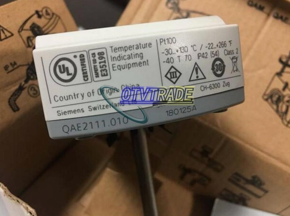 1PCS New SIEMENS QAE2111.010 Immersion Temperature Sensor