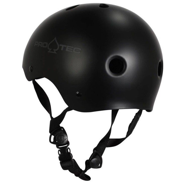 Pro-Tec Classic Certified Skate BMX Scooter Helmet Matte Black SMALL (21.3-22in)