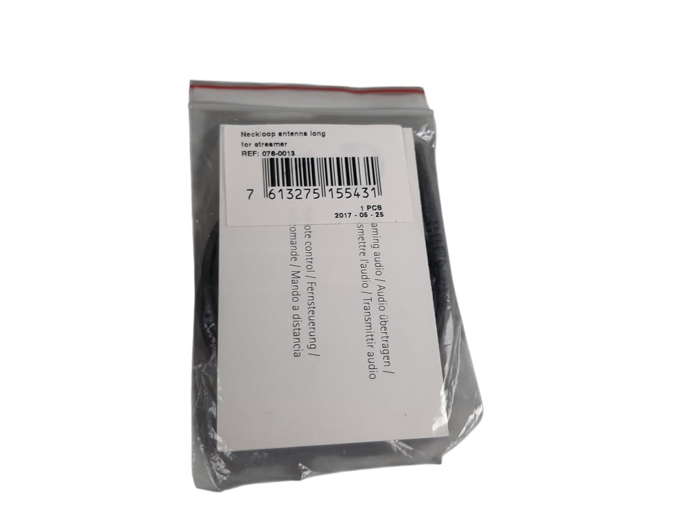Phonak Neckloop Bluetooth Antenna ComPilot I ComPilot II Size Long Black