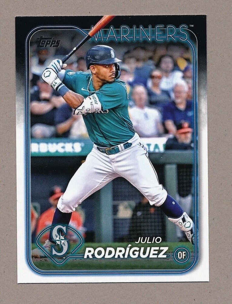!!!     JULIO RODRIGUEZ   TOPPS   BASEBALL  CARD $$