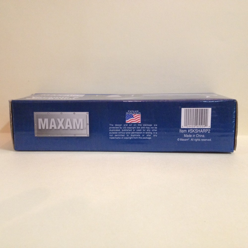 MAXAM, CERAMIC & TUNGSTEN SHARPENER, SKSHARP2, 024409955044