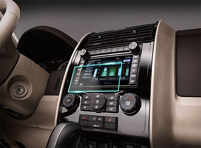 Crystal Clear Screen Protector for 2011 Ford Escape Vehicle Navigation