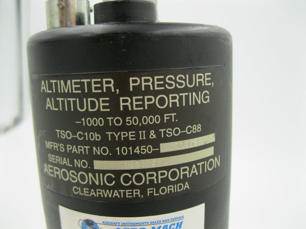 Aerosonic Encoding Altimeter 101450-11952