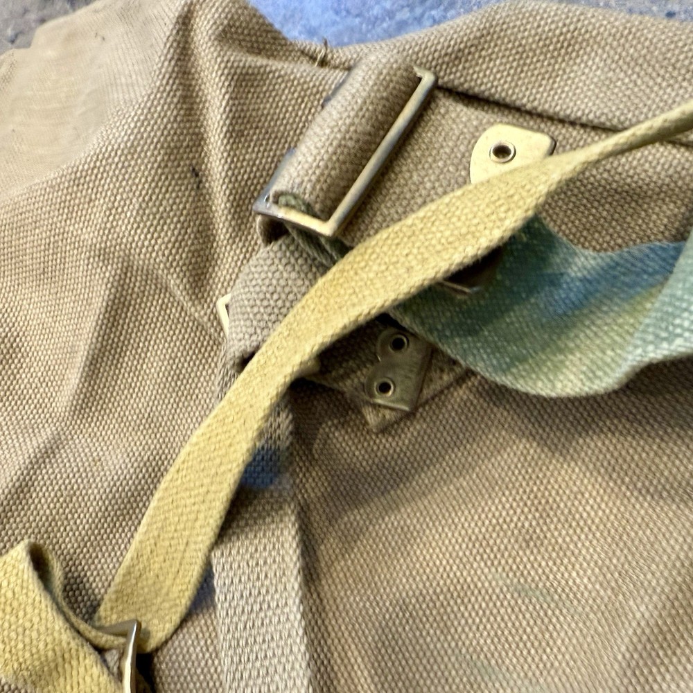 Original WWII British Web Gear Main Backpack Bag Dated 1943