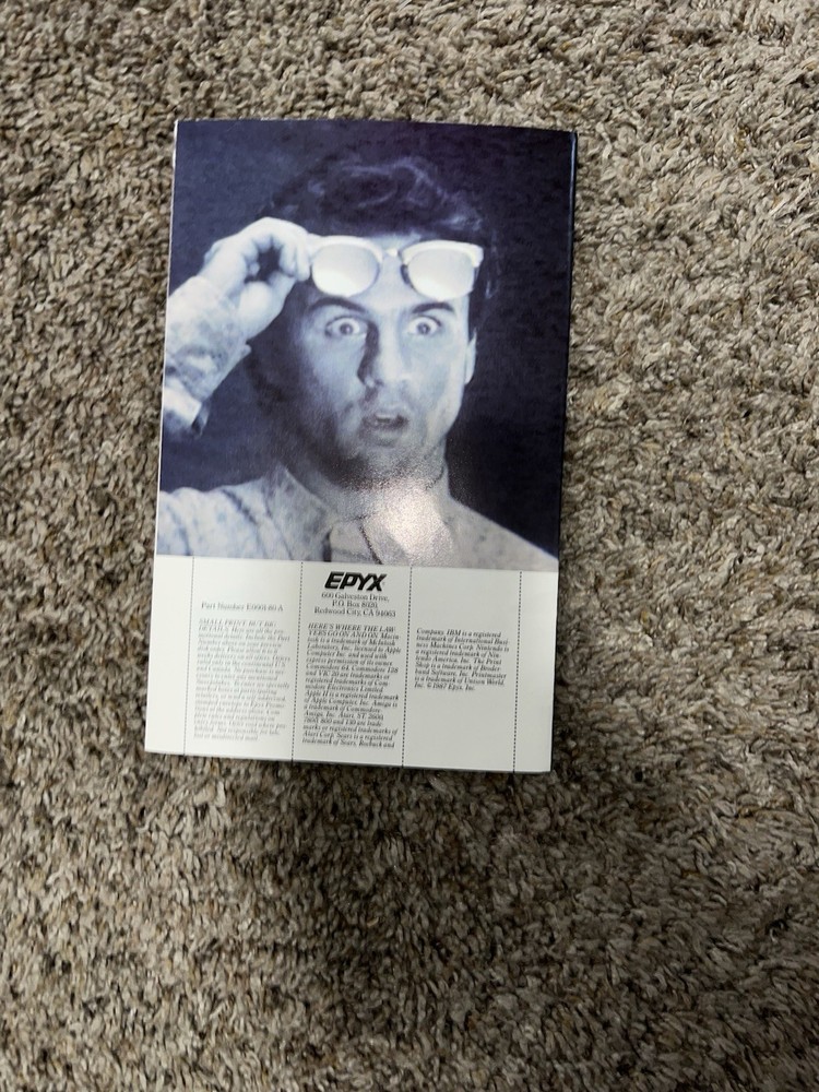 Epyx Games Product Catalog Insert