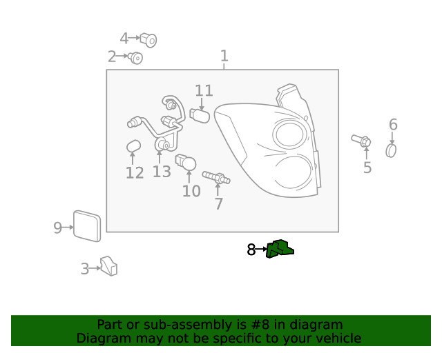 Genuine GM Multi-Purpose Bracket 20918561